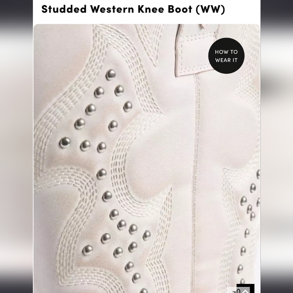 Torrid Studded Knee Boot - Size 8.5WW - Picture 9 of 12